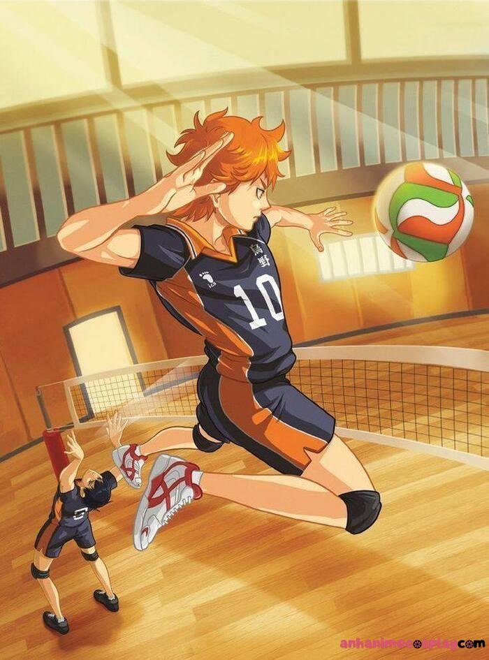 hình ảnh anime bóng chuyền chất